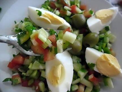 recette salade tunisienne