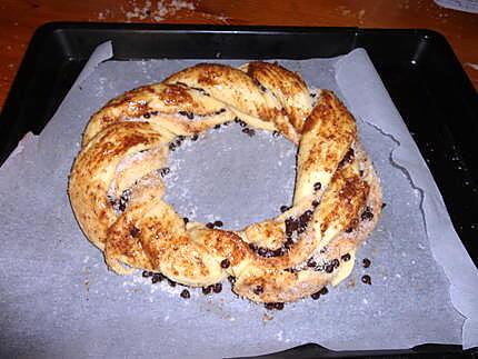 recette KRINGLE coco cannelle de ""CHOUYA""