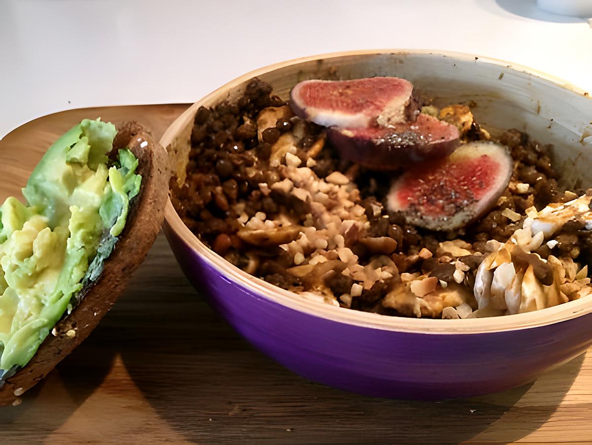 recette Salade de lentilles