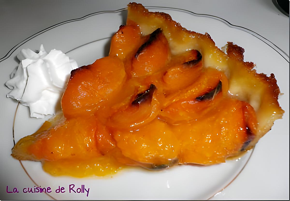 recette Tarte à l'abricot