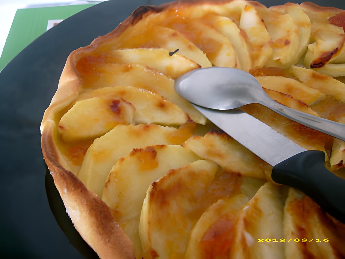 recette tarte fine aux pommes