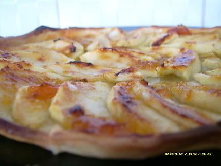 recette tarte fine aux pommes