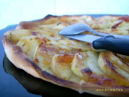 recette tarte fine aux pommes