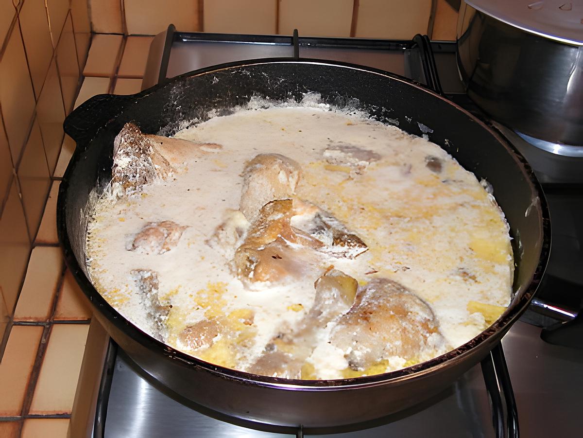 recette Poulet au maroilles