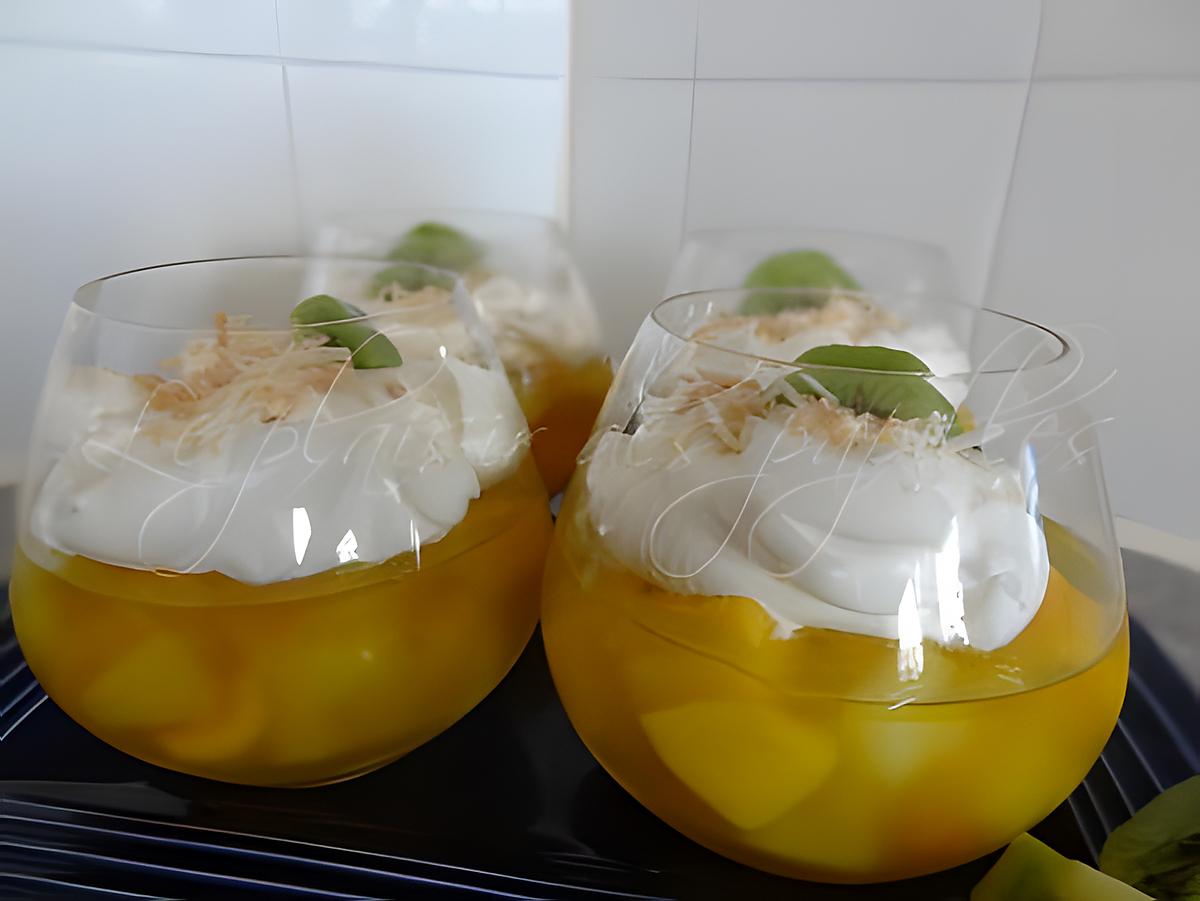 recette Parfait exotique jello