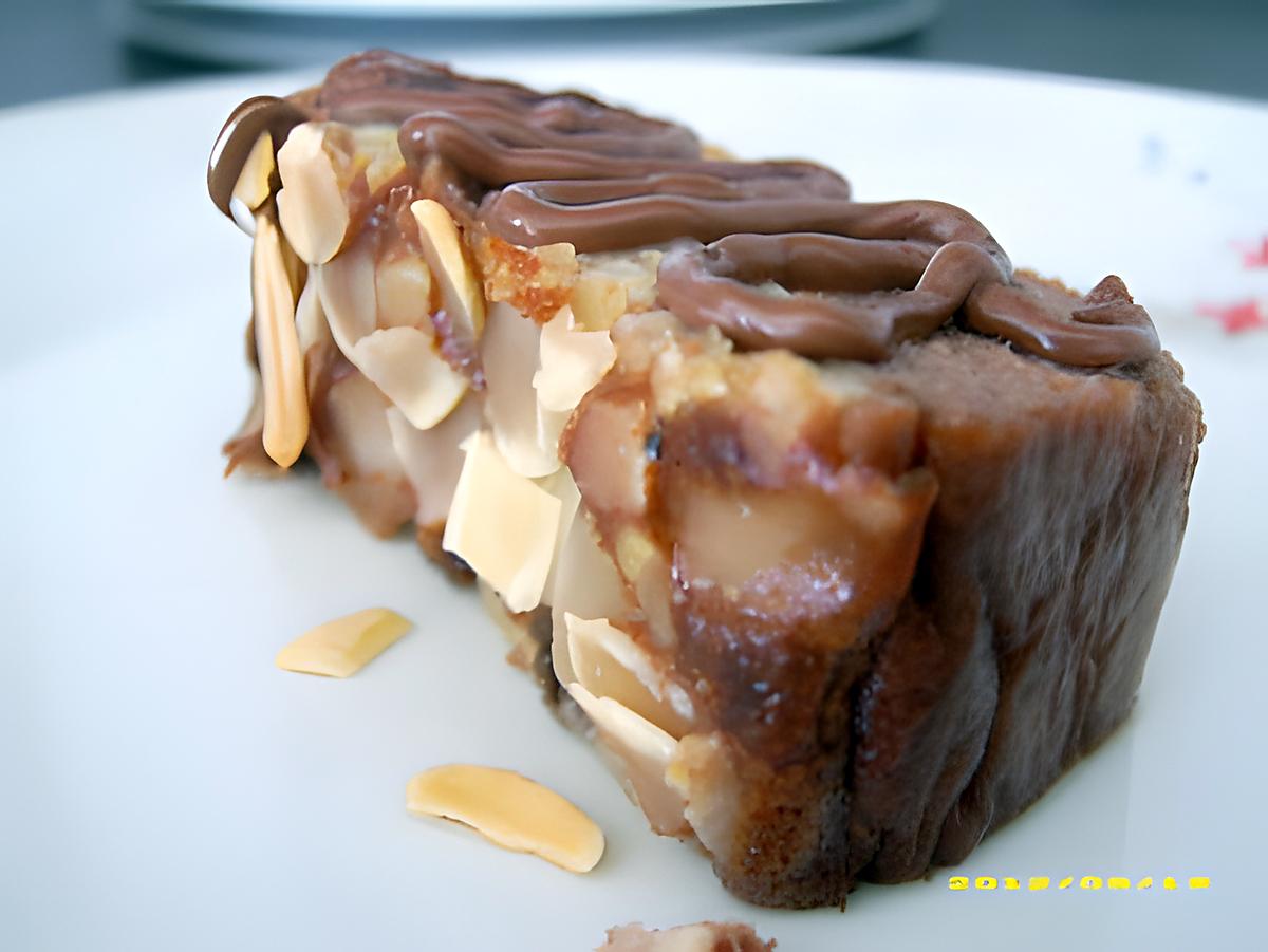 recette flan banane et nutella