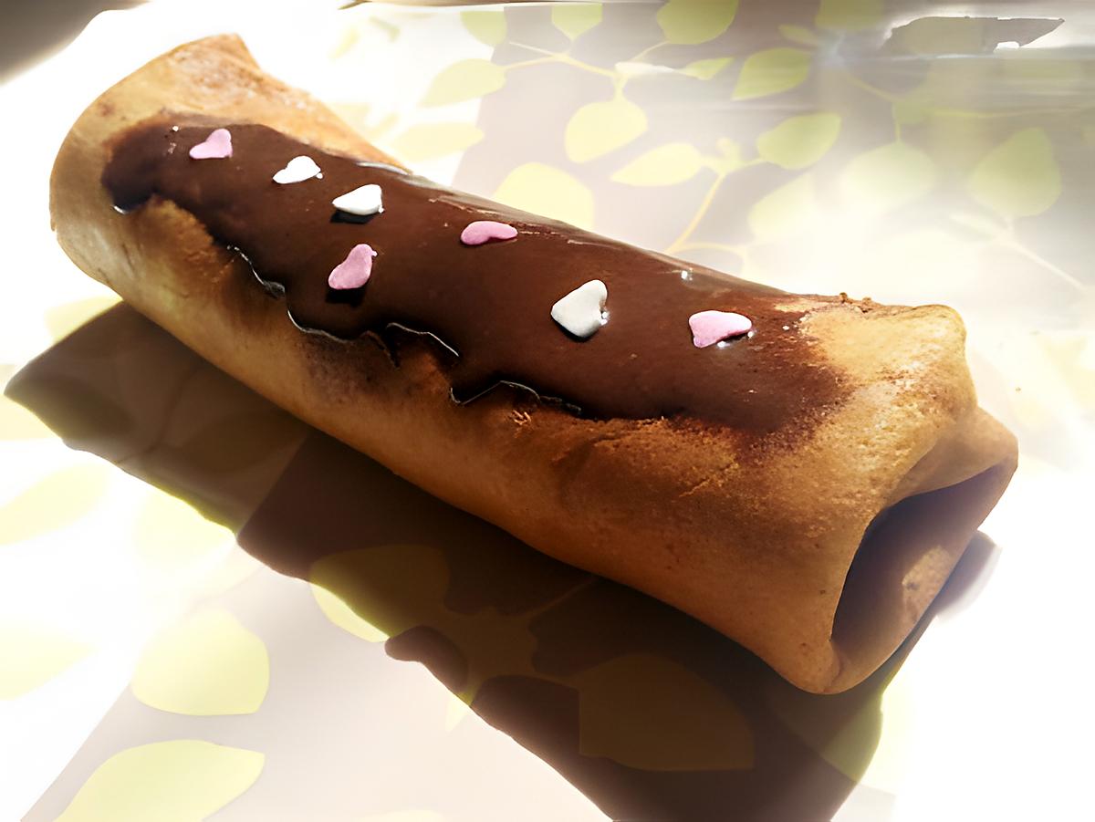 recette Crépeclaire au chocolat