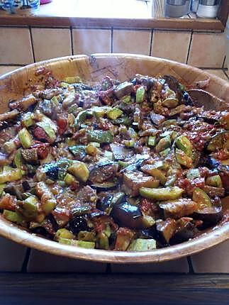 recette Rattatouille stérélisée