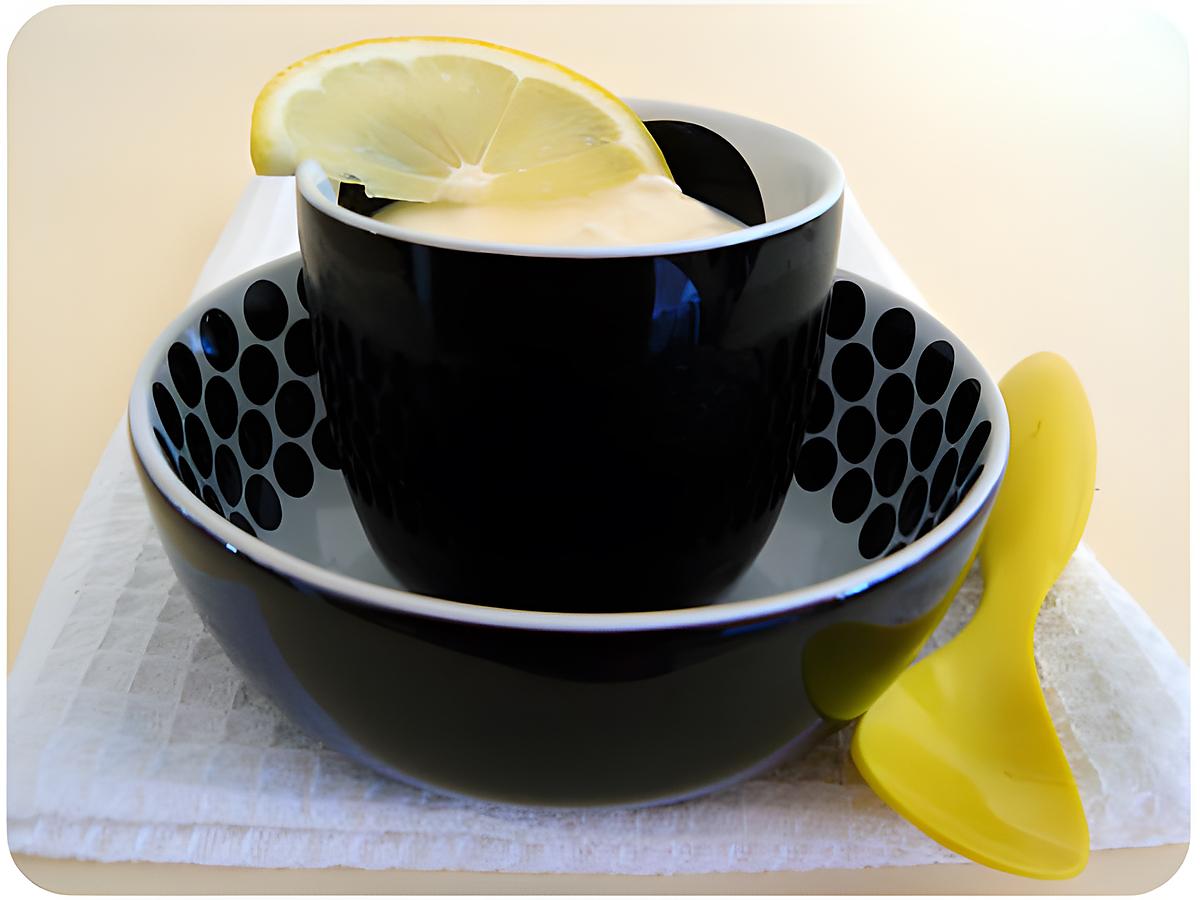 recette Glace au citron (sans sorbetiere)