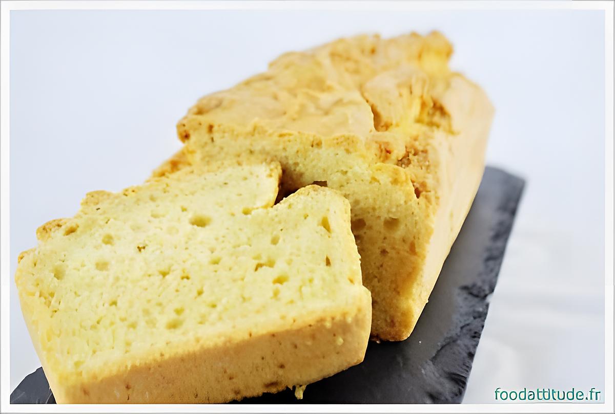 Recette de Cake beurre de cacahuète sans gluten et sans sucre.