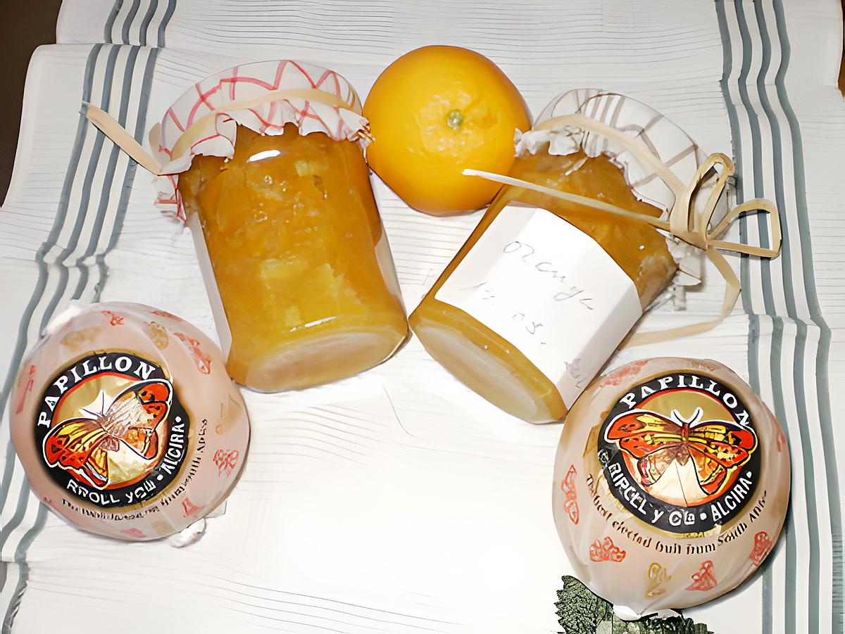 recette confiture d'oranges