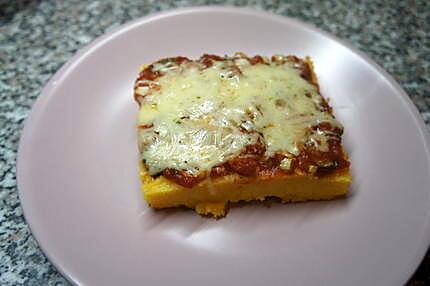 recette polenta à la tomate