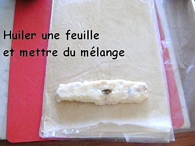 recette Rouleaux de fonds de frigidaire