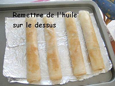 recette Rouleaux de fonds de frigidaire