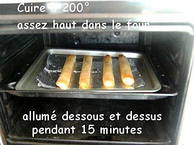 recette Rouleaux de fonds de frigidaire