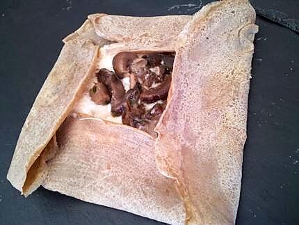 recette Galette de sarrasin forestières