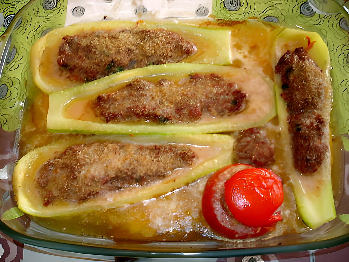 recette courgettes et tomates farcies