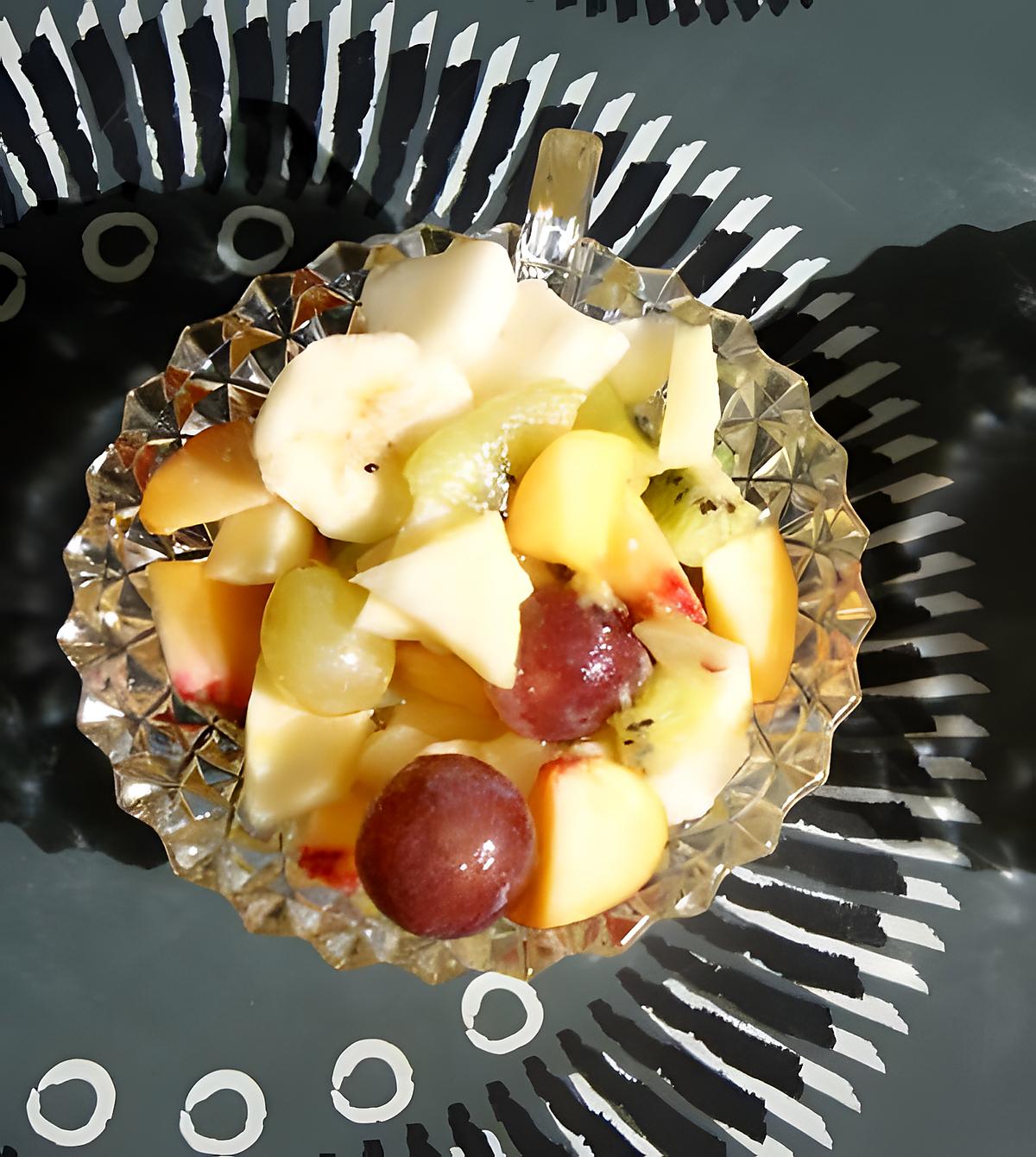 recette Salade de fruits