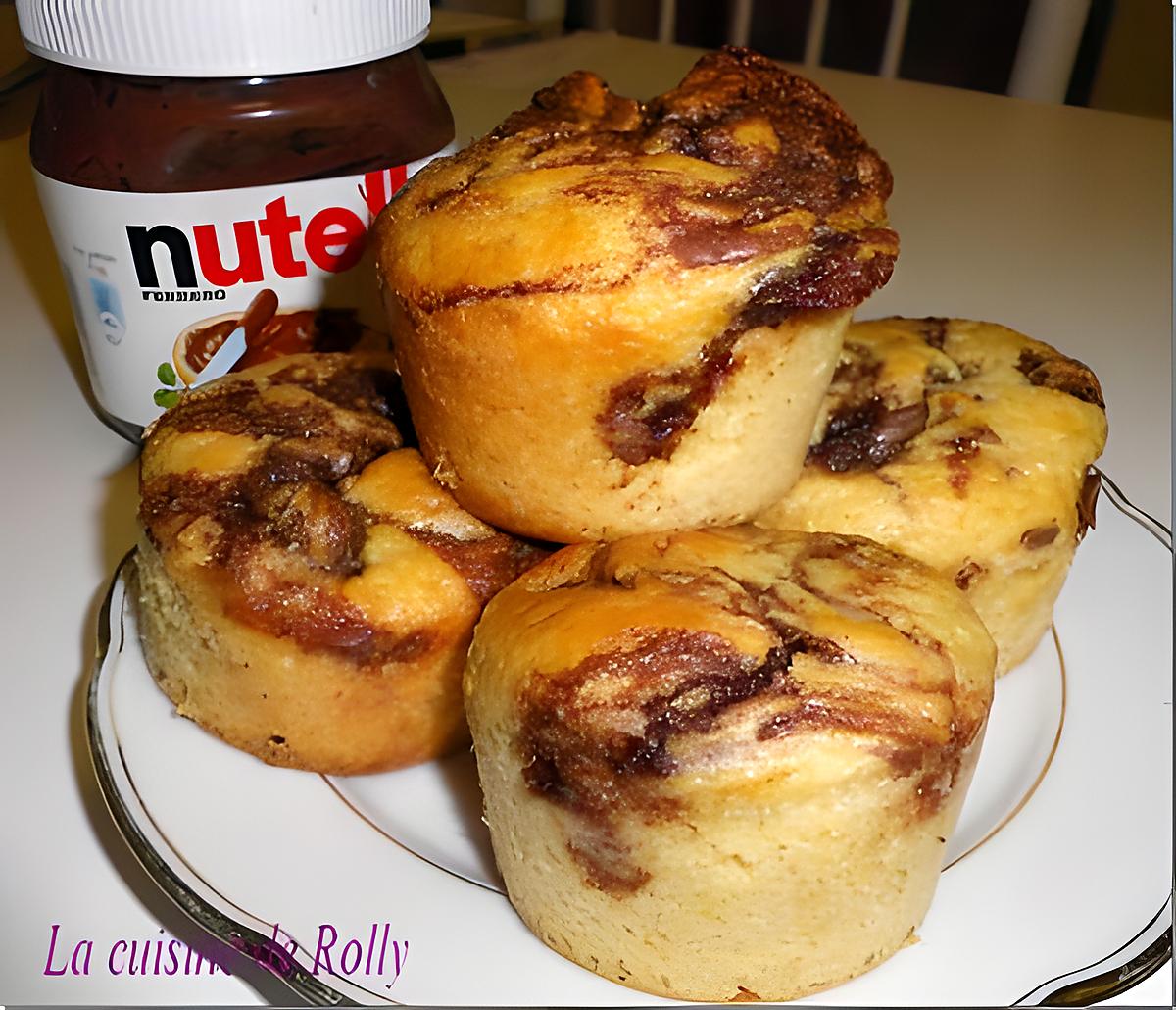 recette Muffins au nutella