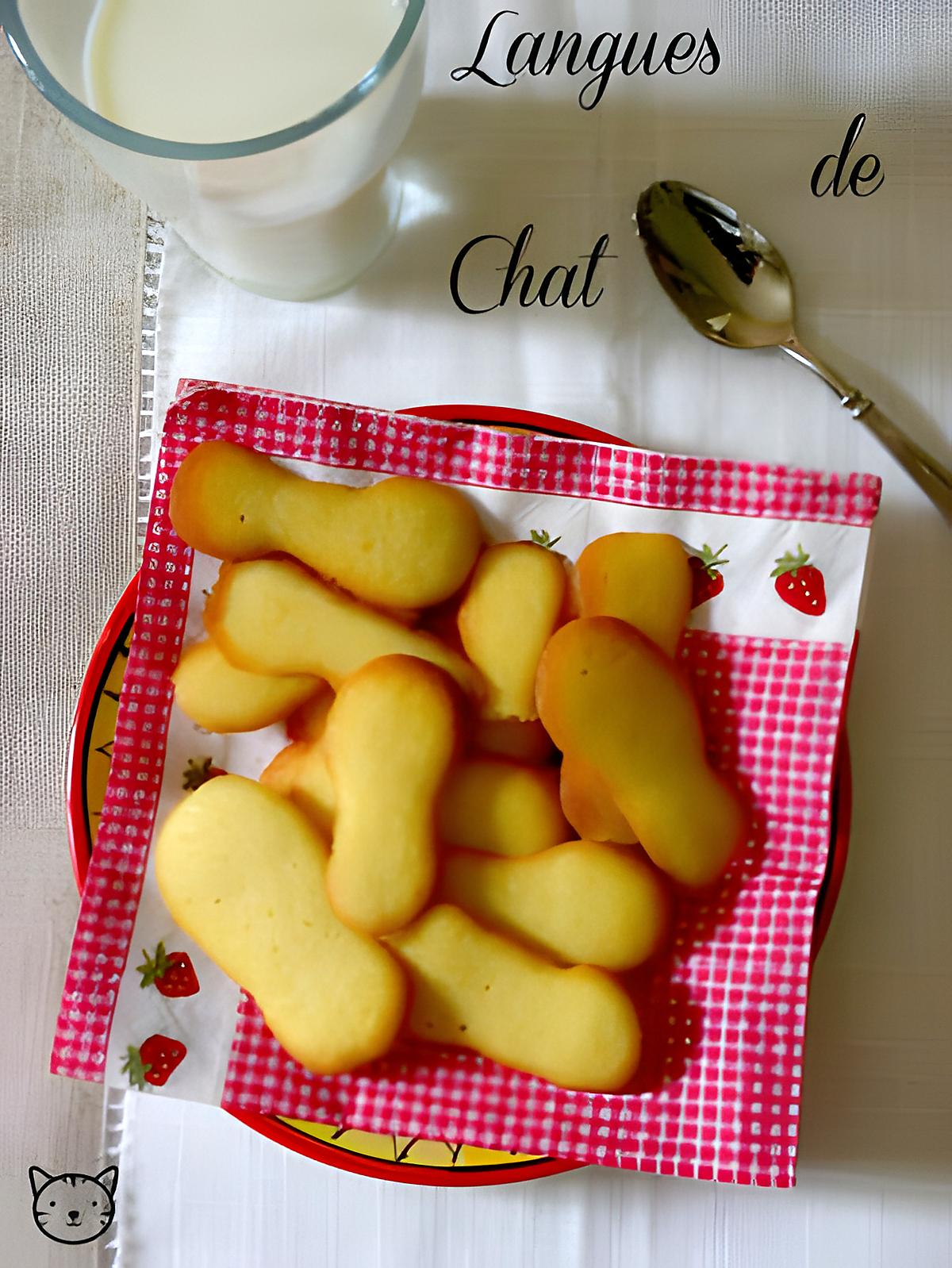 recette Langues de Chat