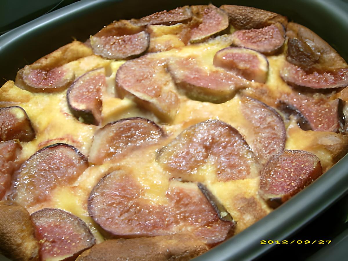 recette clafoutis d'automne aux figues