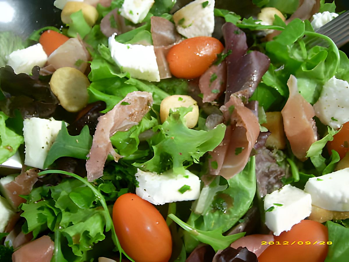 recette salade toscane