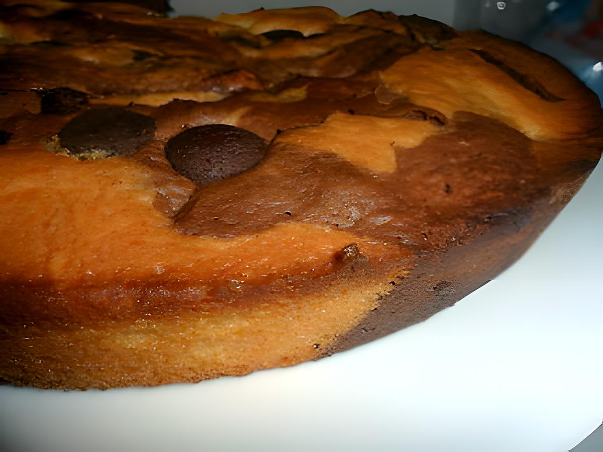 recette Gâteaux marbré chocolat noix de coco