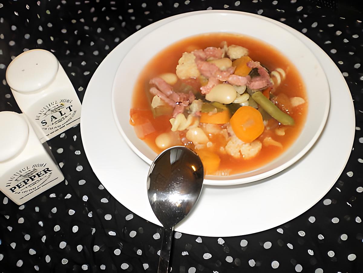 recette minestrone maison