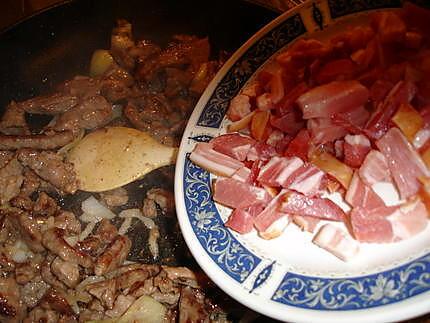 recette Ragoût de Boeuf Champignons et Carottes