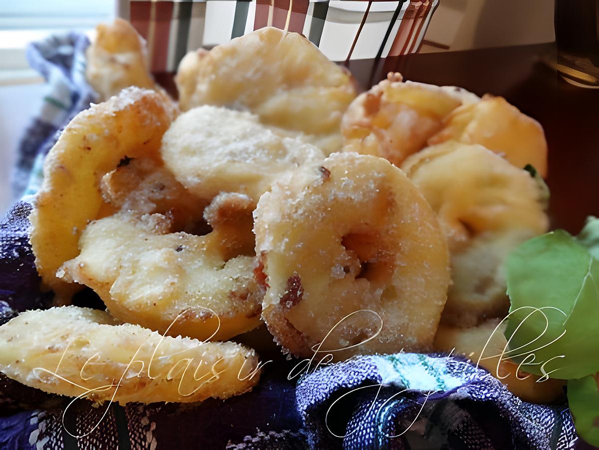 recette Beignets aux pommes