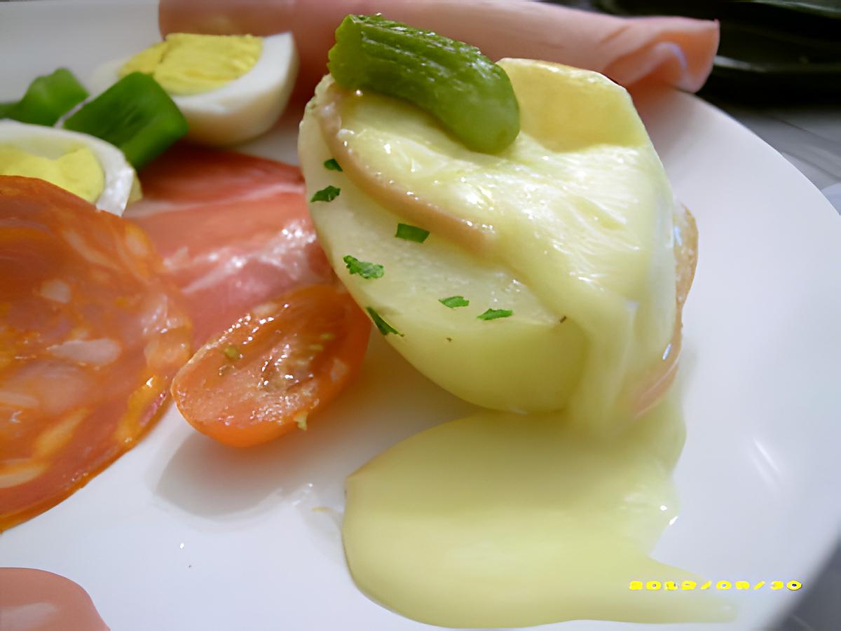 recette petite raclette en famille