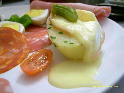 recette petite raclette en famille