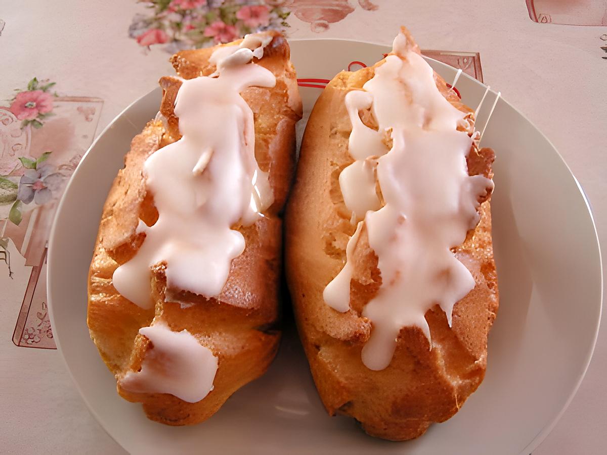 recette Eclairs à la vanille