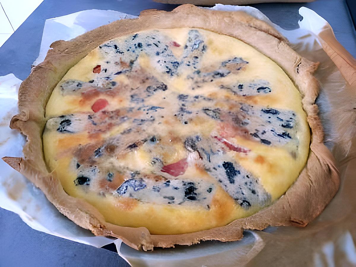 recette Quiche fourme d'ambert / tomate