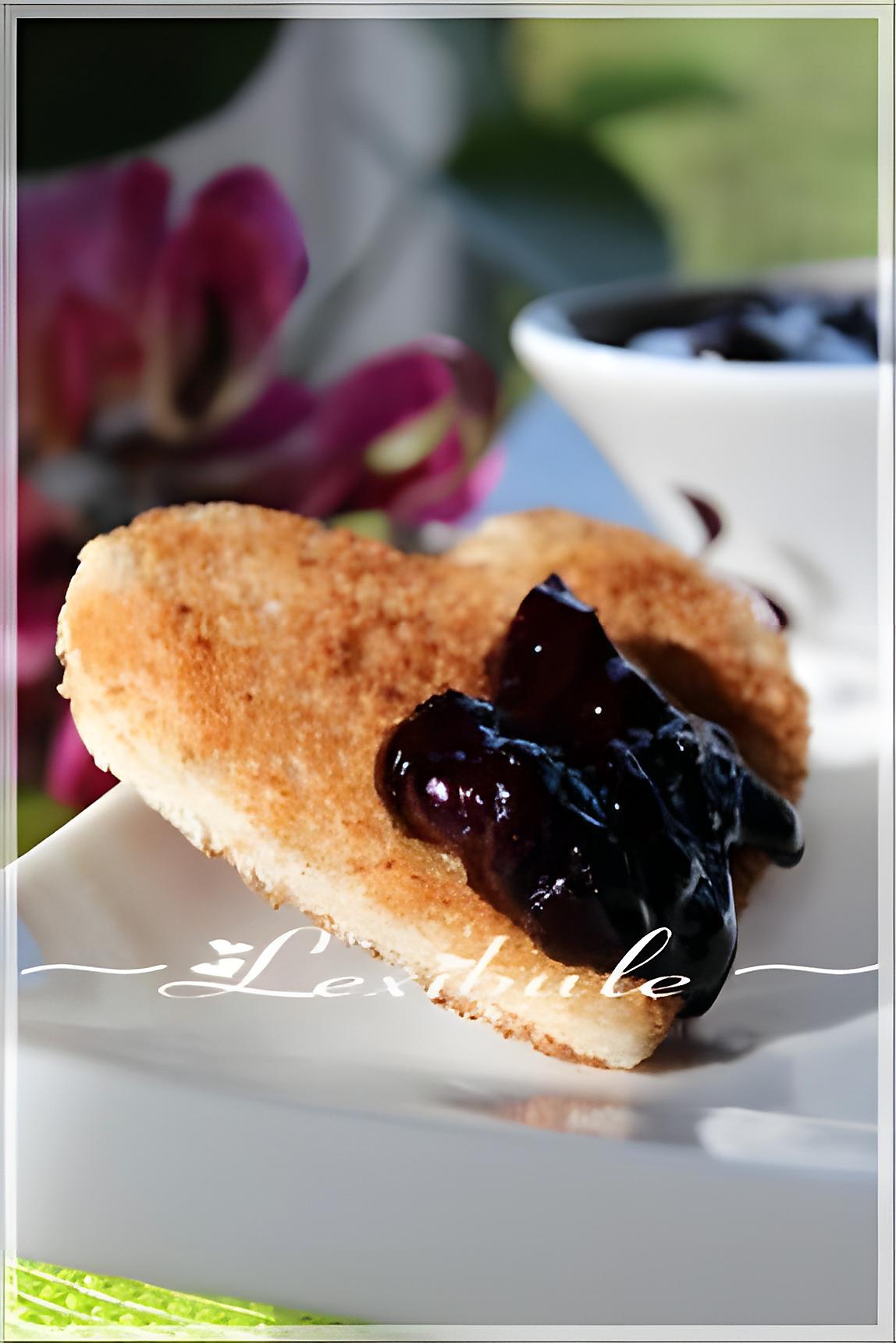 recette Compote de bleuets