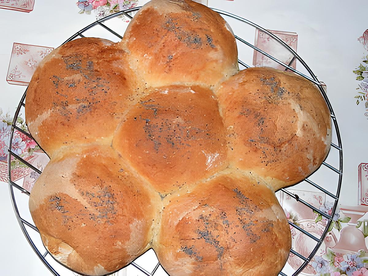 recette Pain marguerite au yaourt