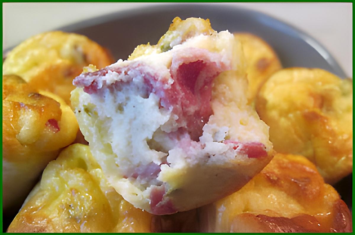 recette Muffins salés aux pommes de terre et à la pancetta