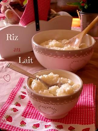 recette Riz au lait