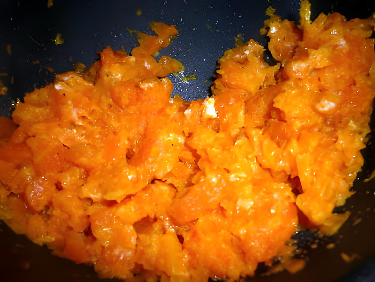 recette Ecrasé de carottes