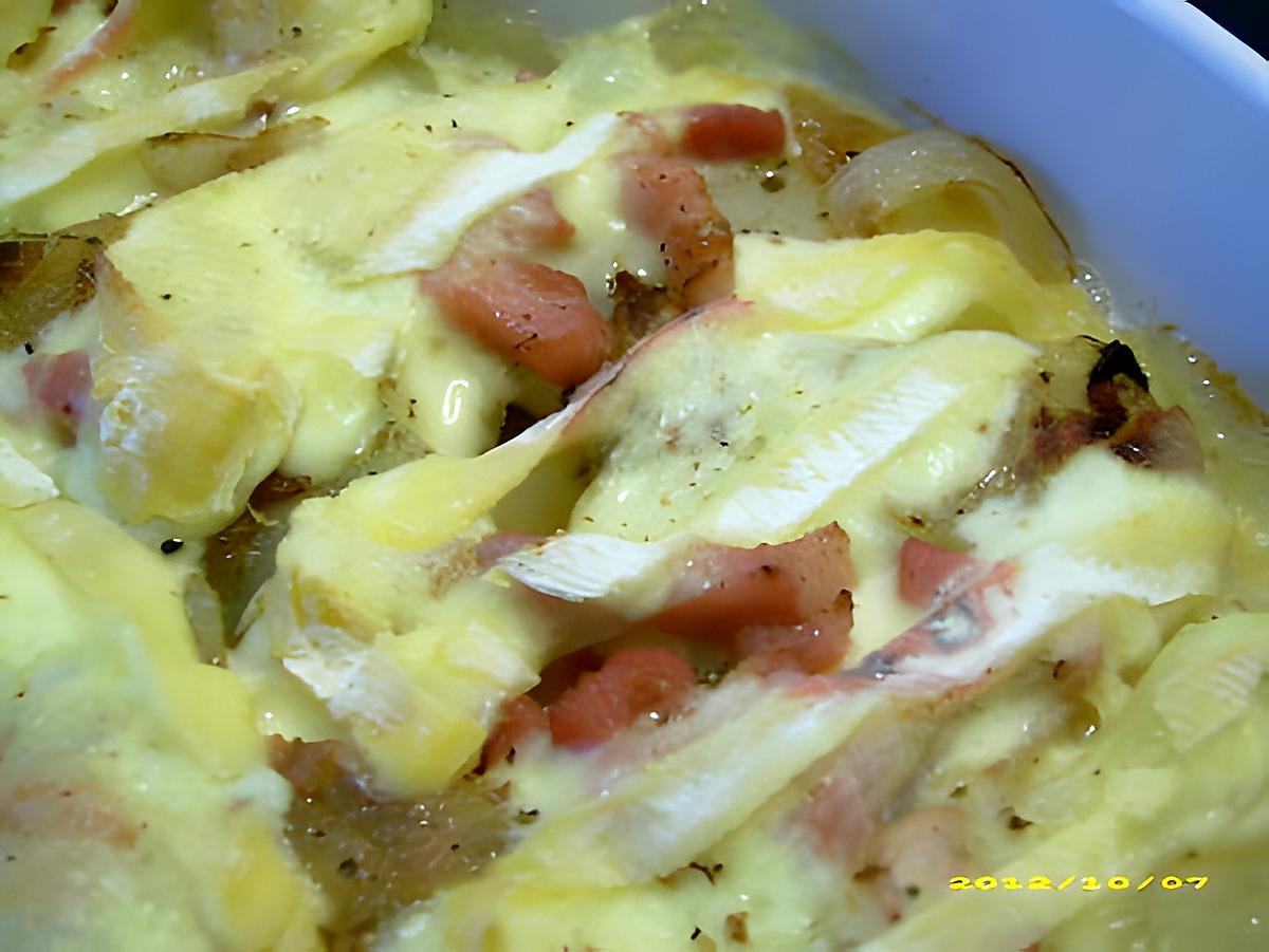 recette ma tartiflette