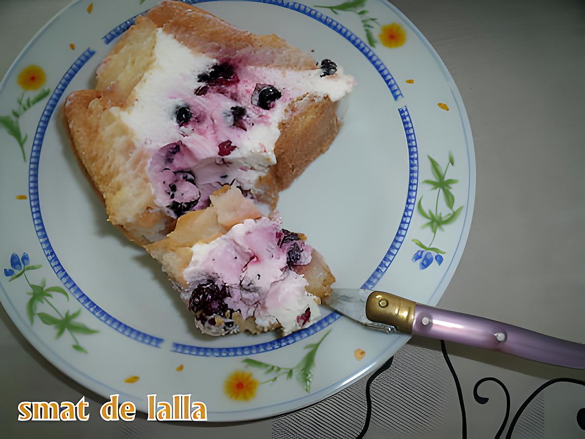 recette CHARLOTTE FACILE AUX FRUITS ROUGE