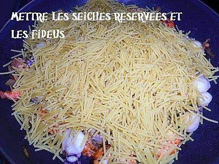 recette La Fideua