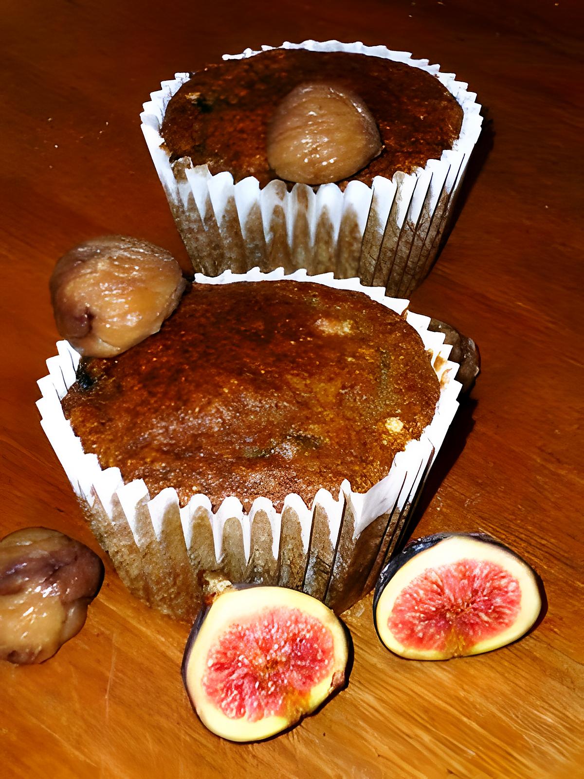 recette Muffins aux figues et chataignes