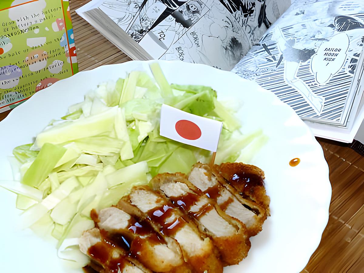 recette Tonkatsu - porc pané japonais