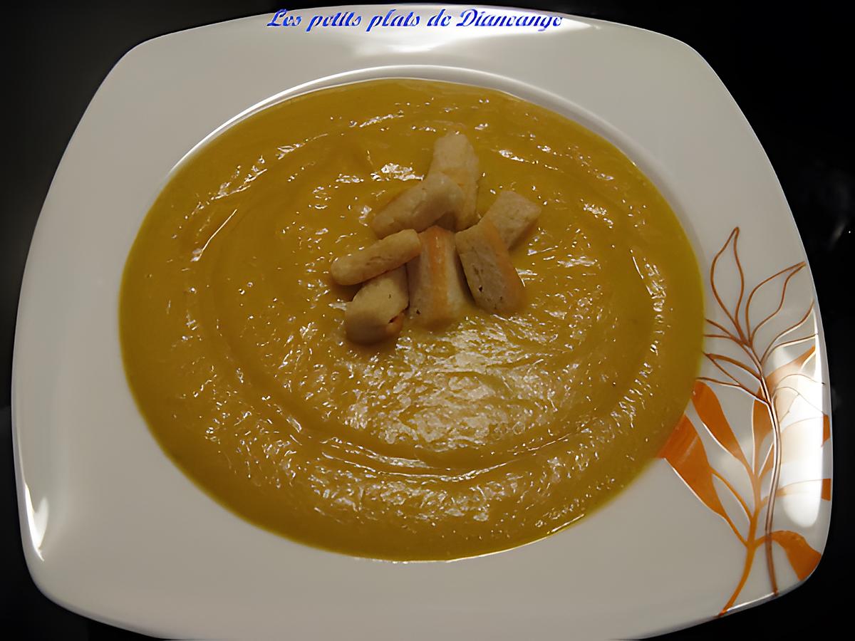 recette Velouté aux légumes racines