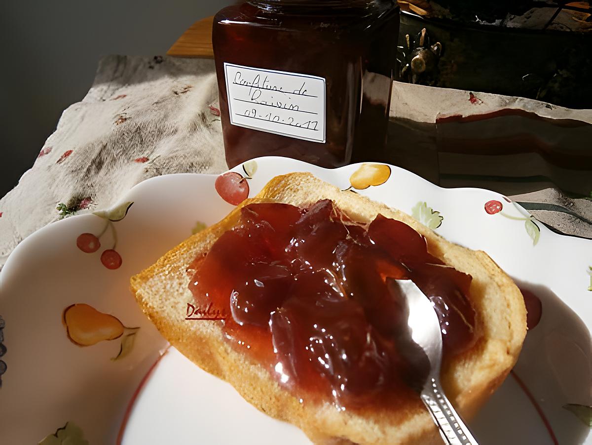 recette Confiture de Raisin