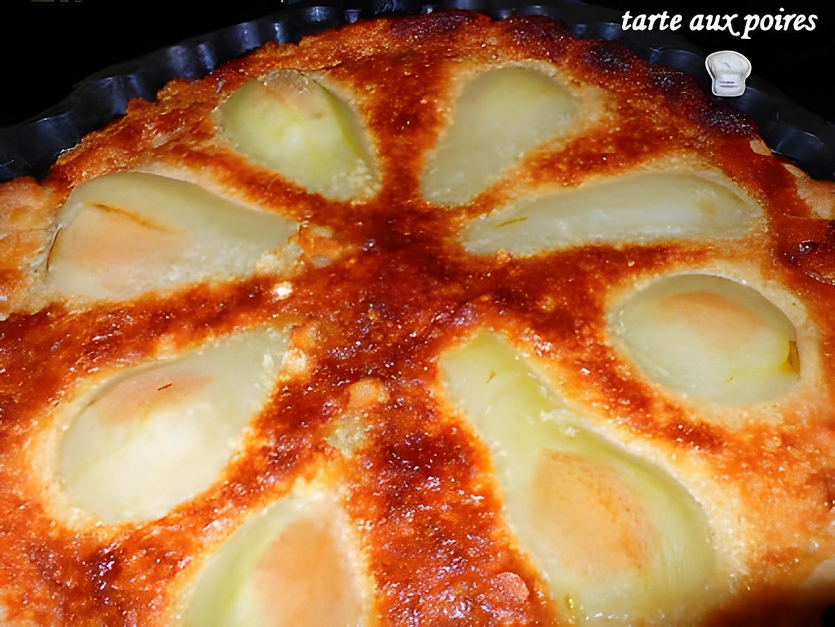 recette tarte aux poires