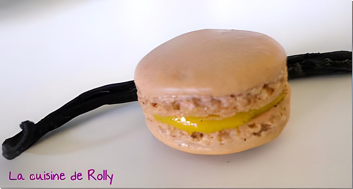 recette Macarons à la vanille