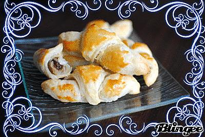 recette Mini croissants au nutella, facile !