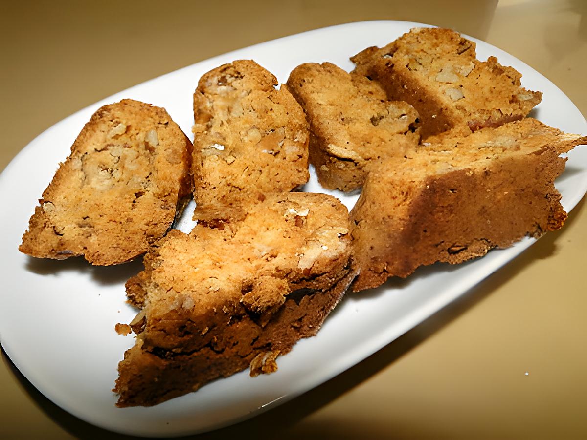 recette Biscotti aux noix et à l'anis